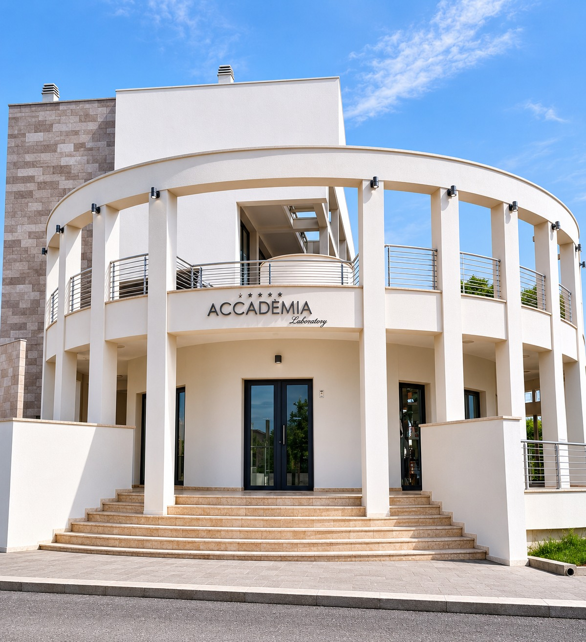 Facciata esterna di Accademia Discovery.